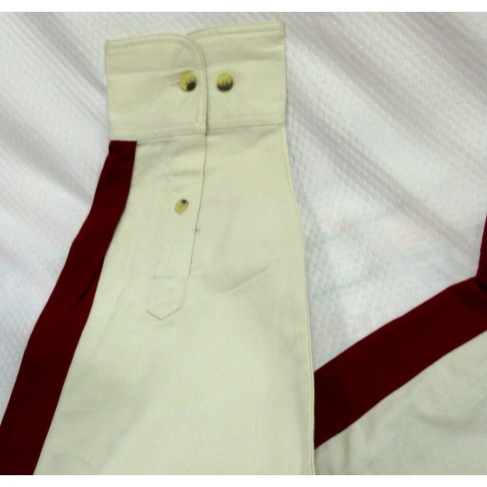 VTG NWT Bonanza By Wrangler Mens Western Shirt XL Colorblock Navy & Cream Embroi - Picture 9 of 14